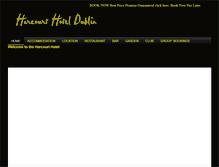 Tablet Screenshot of harcourthotel.com